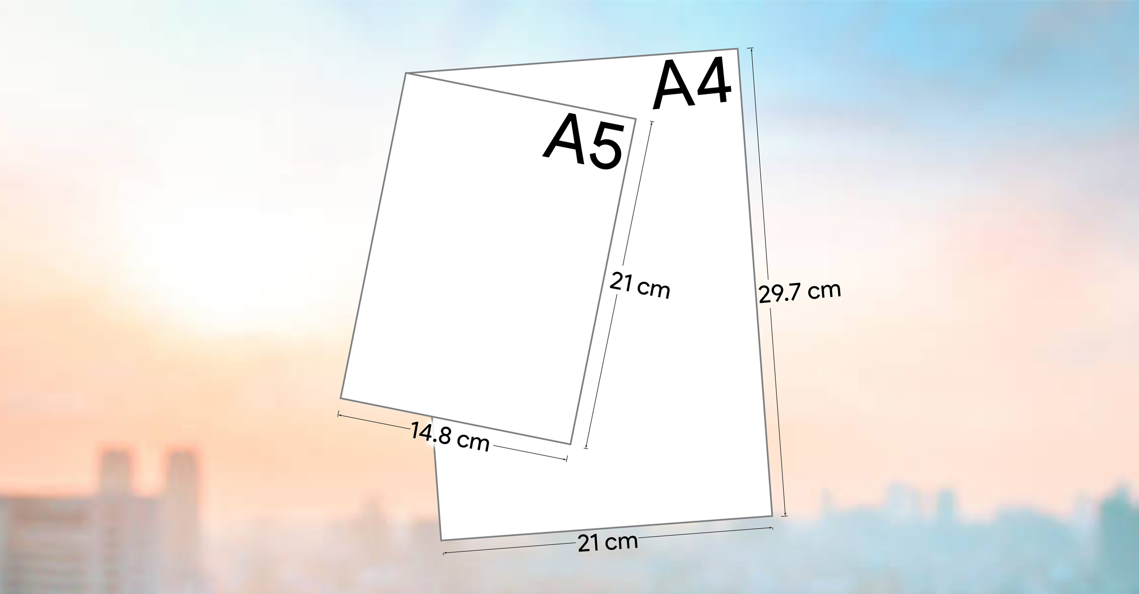 Letterhead sizes