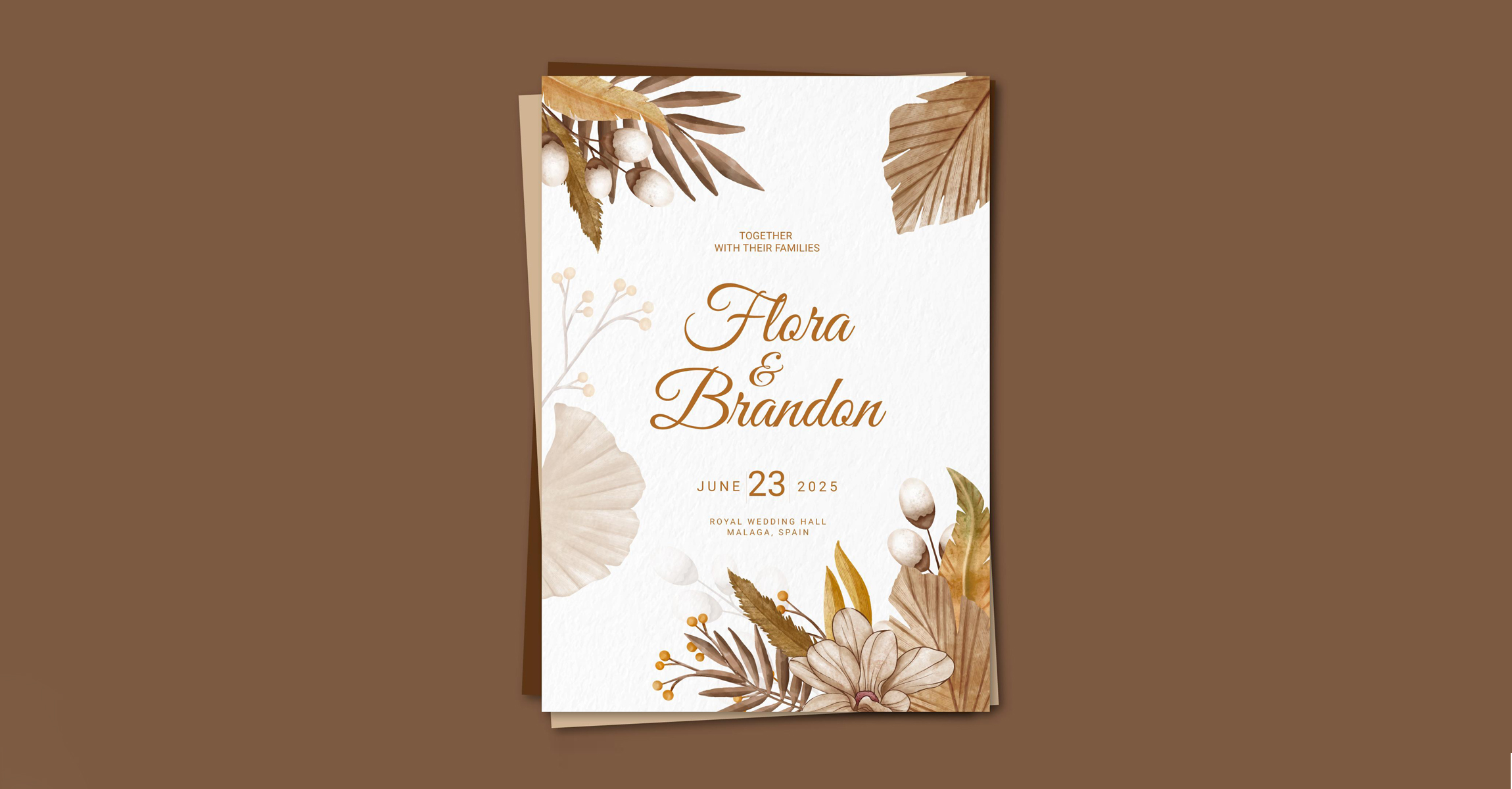 9*6 Wedding Card6